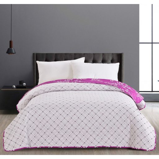 Elegancia ágytakaró, Calluna Violet-crem, 240x260 cm (6889)
