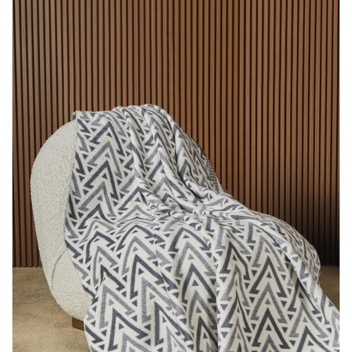 Schwarzwald mintás pamut pléd, 150x200 cm