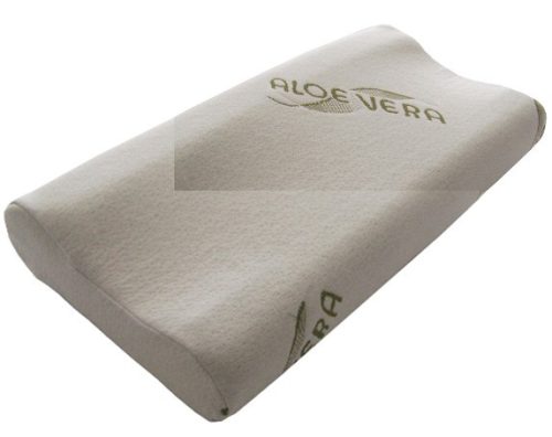 Ergo Maxi Memory párna, Aloe Vera huzattal, 70x32x11 cm