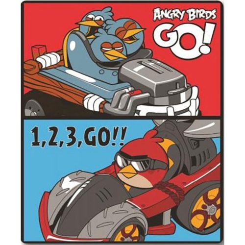 Angry Birds pléd/ótakaró, Go, 120x150 cm