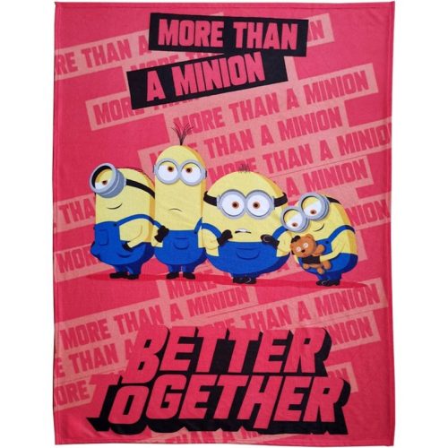 Minions/Minyonok pléd, Better Together, 130x170 cm