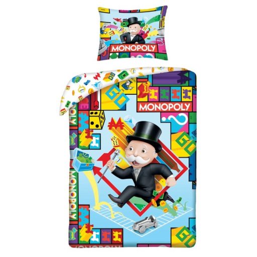 Monopoly ágyneműhuzat + tornazsák szett (1103)