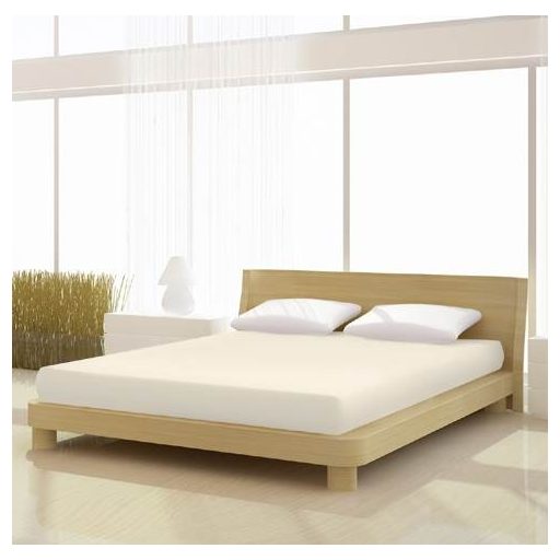 Jersey gumis lepedő, 180-200x200 cm, 135 g/nm, Natur (202)- Mr Sandman