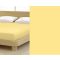 Jersey gumis lepedő, 90-100x200 cm, 135 g/nm, Sárga/Gold (214)- Mr Sandman