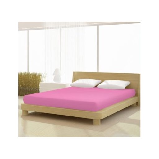 Jersey gumis lepedő, 90-100x200 cm, 135 g/nm, Rosa/Pink (241)- Mr Sandman
