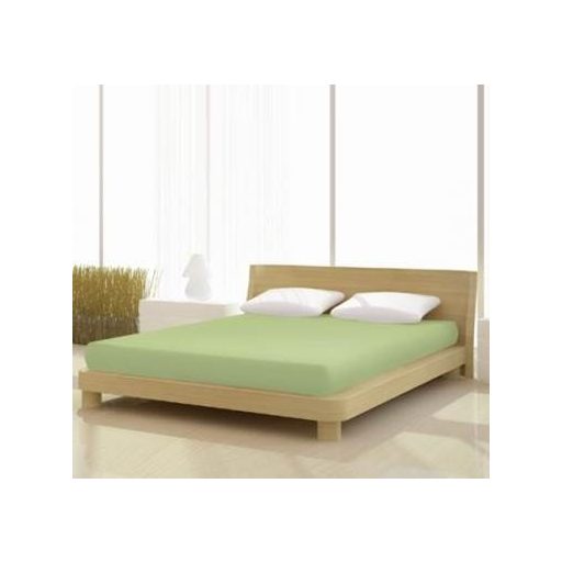Jersey gumis lepedő, 180-200x200 cm, 135 g/nm, Kiwi/Zöld (268)- Mr Sandman