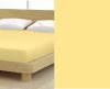 Jersey gumis lepedő, 180-200x200 cm, 150 g/nm, Sárga/Gold  (214)- Mr Sandman