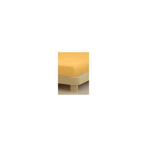 Jersey gumis lepedő, 90-100x200 cm, 150 g/nm, Mais/Sárga (218)- Mr Sandman