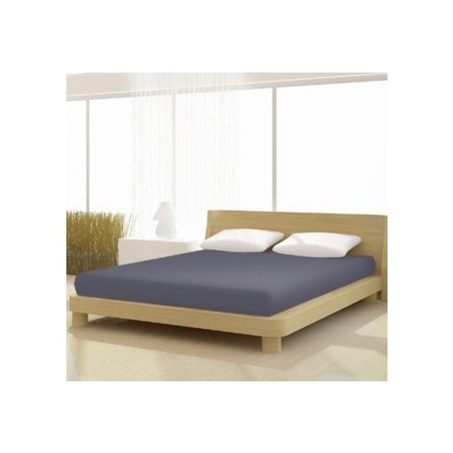 Jersey gumis lepedő, 180-200x200 cm, 150 g/nm, Antracit (227) - Mr Sandman