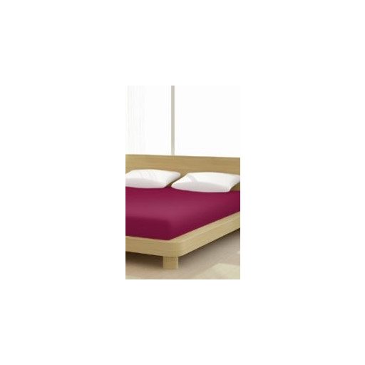 Jersey gumis lepedő, 140-160x200 cm, 150 g/nm, Brombeer/Sötétpink (248) - Mr Sandman