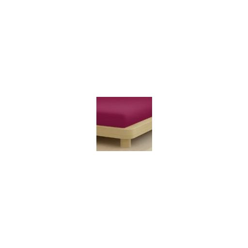 Jersey gumis lepedő, 90-100x200 cm, 150 g/nm, Brombeer/Sötétpink (248)- Mr Sandman
