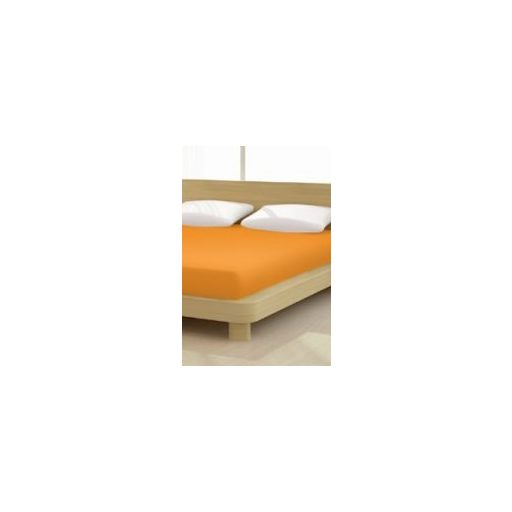 Jersey gumis lepedő, 90-100x200 cm, 150 g/nm, Orange/Narancs (265)- Mr Sandman