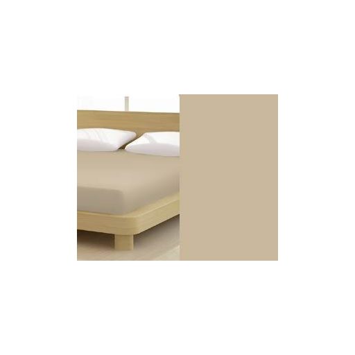 Jersey gumis lepedő, 180-200x200 cm, 150 g/nm, Capuccino (278)- Mr Sandman