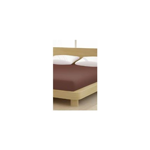 Jersey gumis lepedő, 140-160x200 cm, 150 g/nm, Tabak/Barna (280)- Mr Sandman