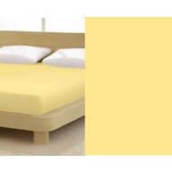   Baba Jersey gumis lepedő, 60-70x120-140 cm, 150 g/nm, Sárga (214) - Mr Sandman