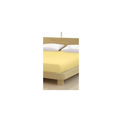 Baba Jersey gumis lepedő, 60-70x120-140 cm, 150 g/nm, Sárga (214) - Mr Sandman