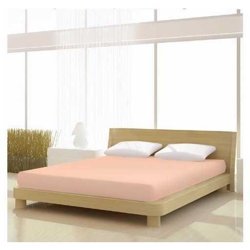 Baba Jersey gumis lepedő, 60-70x120-140 cm, 150 g/nm, Apricote/Barack (215) - Mr Sandman