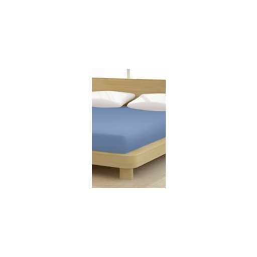 Baba Jersey gumis lepedő, 60-70x120-140 cm, 150 g/nm, Kék/Taube (233) - Mr Sandman