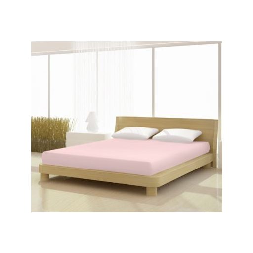 Baba Jersey gumis lepedő, 60-70x120-140 cm, 150 g/nm, Rosenholz/Rózsaszín (242)- Mr Sandman