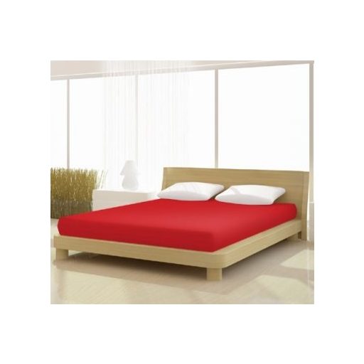 Baba Jersey gumis lepedő, 60-70x120-140 cm, 150 g/nm, Rot/Piros (246)- Mr Sandman