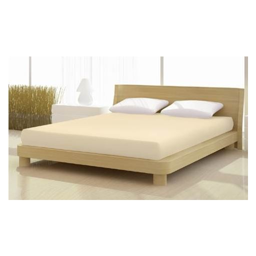 Natur Jersey gumis lepedő, 90-100x200 cm, 150 g/nm - Mr Sandman