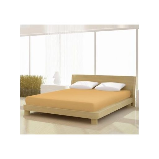 Jersey gumis lepedő, 180-200x200 cm, 150 g/nm, Bronz (216)- Mr Sandman
