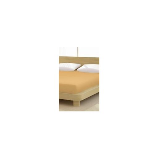 Jersey gumis lepedő, 180-200x200 cm, 150 g/nm, Bronz (216)- Mr Sandman