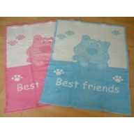 Naturtex Scooby Doo pamut pléd, Pink, 90x120 cm