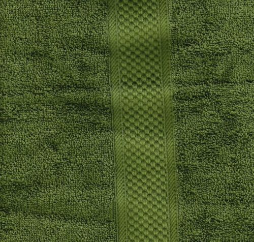 Frottír törölköző, Zöld, 50x90 cm