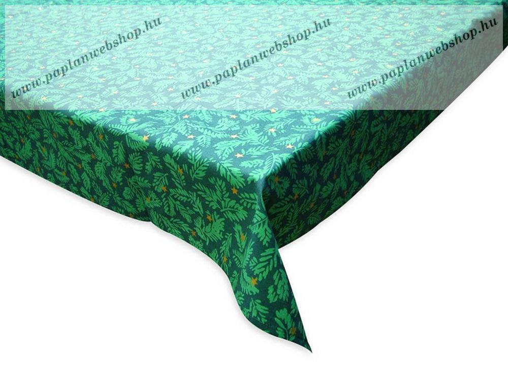 Karácsonyi asztalterítő, 140x140 cm, Zöld Paplan Webshop Zöld Asztalterítők webshop | ShopAlike