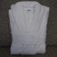 Frottír sálgalléros köntös, Fehér, Hotel minőség (100% pamut), XXL (2XL)
