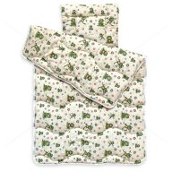   Gyermek paplan, párna garnitúra, Békás (90x140 + 40x50 cm)