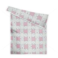 Gyermek paplan, Pink kockás (90x140 cm)