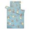 Gyermek paplan, párna garnitúra, Kék csacsi (90×140 cm 40×50 cm)