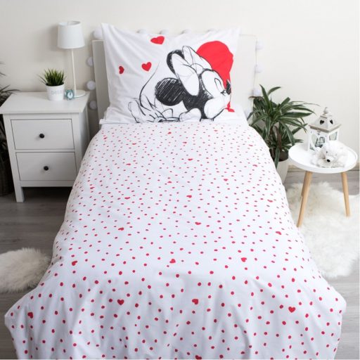 Mickey és Minnie Egér ágyneműhuzat, Szív