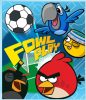 Angry Birds pléd/takaró, Focis, 100x140 cm
