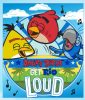 Angry Birds pléd/takaró, Loud, 100x140 cm
