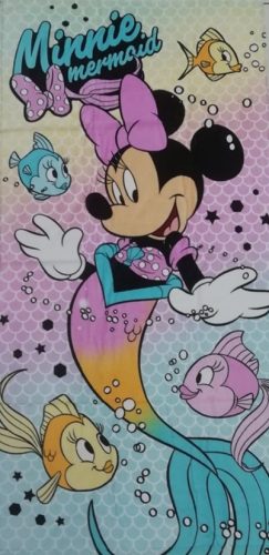 Minnie Mouse törölköző, Hableány, 70x140 cm
