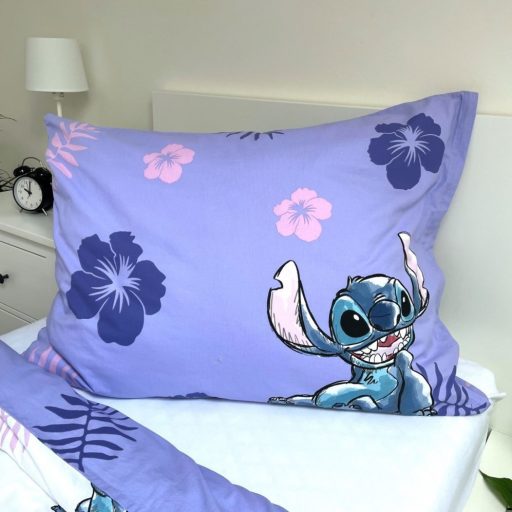  LILO és STITCH ágyneműhuzat, Purple, 140x200 + 70x90 cm