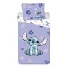  LILO és STITCH ágyneműhuzat+lepedő szett, Purple, 140x200+70x90 cm