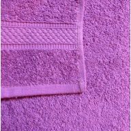 Frottír törölköző, Rózsaszín - sötét, 30x50 cm