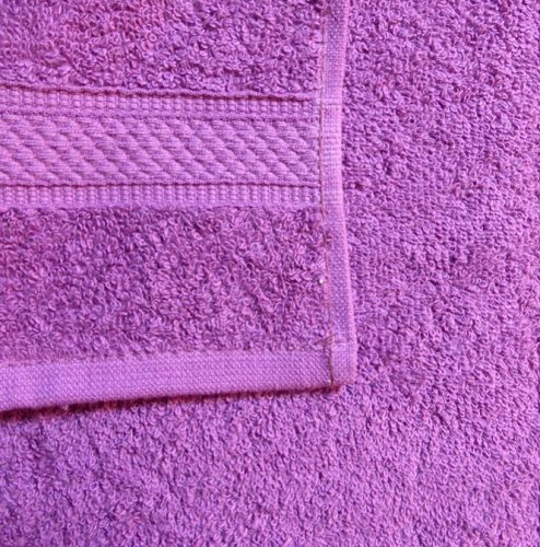 Frottír törölköző, Rózsaszín - sötét, 30x50 cm
