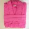 Frottír sálgalléros köntös, Rózsaszín/Pink elegante (100% pamut), L