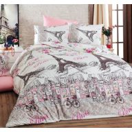   Párizs pamut ágyneműhuzat díszdobozban (140x200 + 70x90 + 40x50 cm)