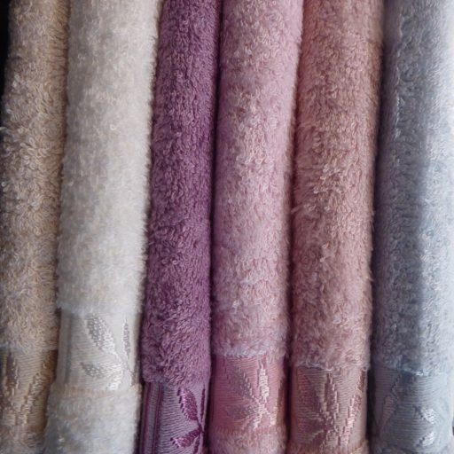 Bambuszos törölköző, Törtfehér (100% bambusz), 70x140 cm