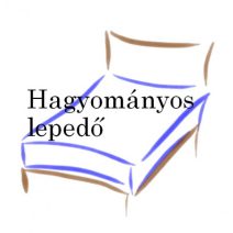Hagyományos vászonlepedő